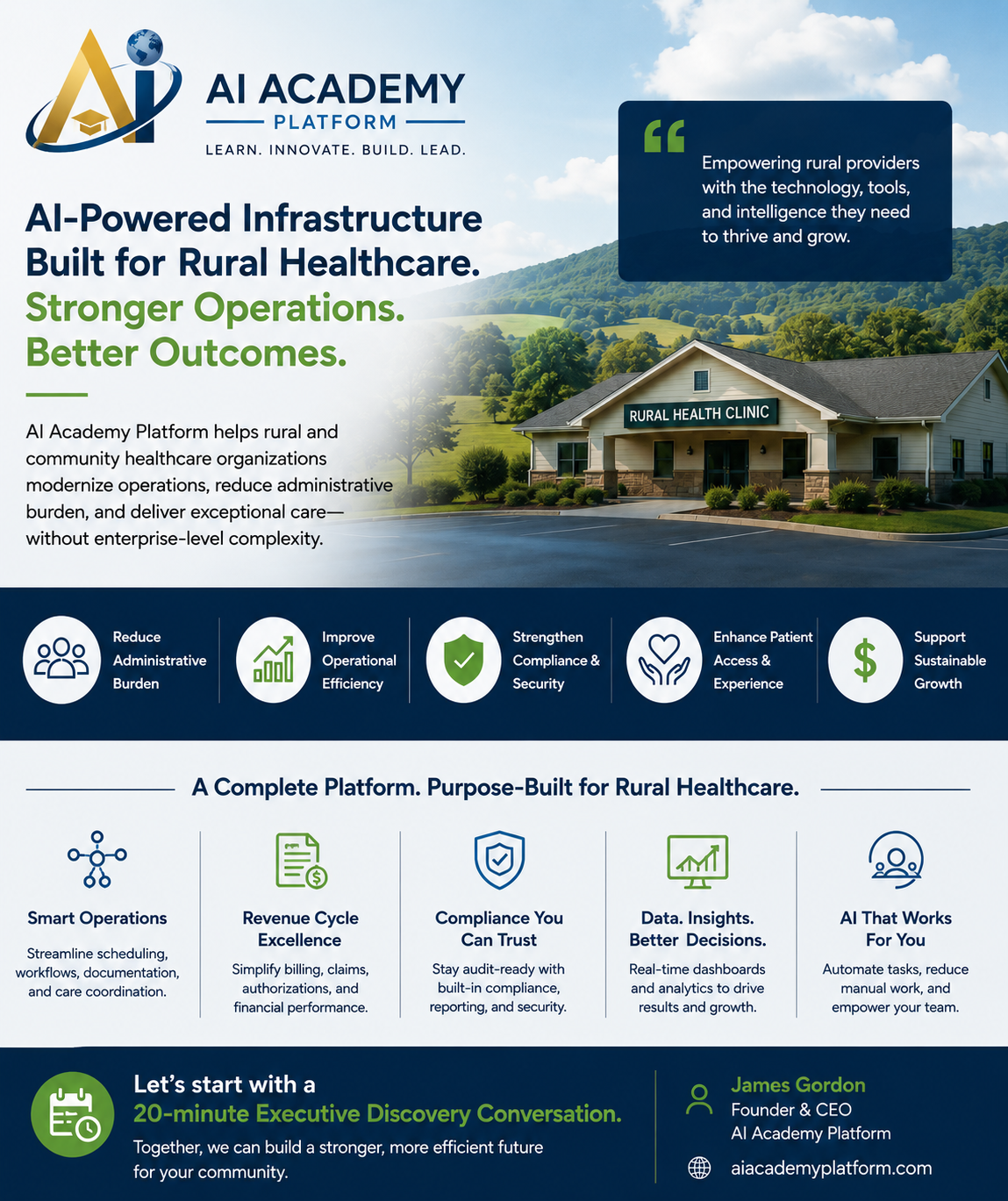 Strengthening Rural Healthcare Through AI-Powered Infrastructure